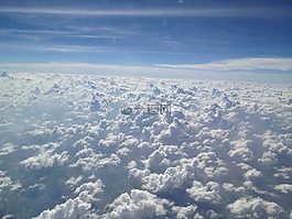 云,飛行,天空
