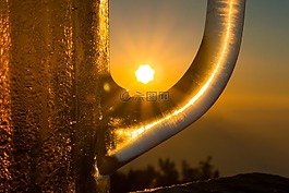 啤酒,喝,玻璃