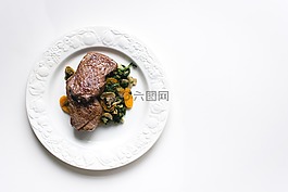 牛排,肉,食品