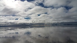 天空,反思,光反射