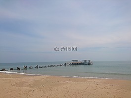 海灘,泰國,海