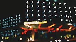 夜,黑暗,燈