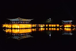 夜景,賽車,雁鴨