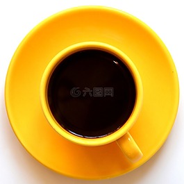 咖啡,杯,上午