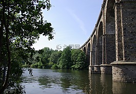 橋,渡槽,eisenbahbruecke