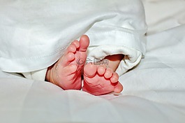 婴儿,男婴,脚
