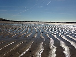 domburg 在海上,模式,天空