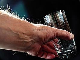 燒杯,藍金,濕元