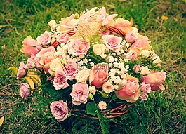 玫瑰,鮮花,花束