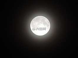 月亮,夜,夜晚的天空