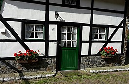 fachwerkhaus,桁架,門面房
