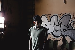 人,男子,單