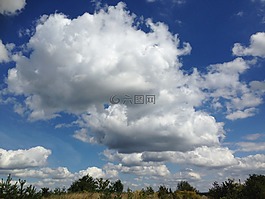 云,天空,腎小球
