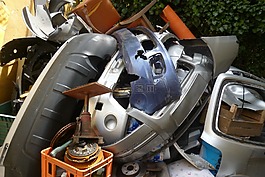 廢車場,使用,廢品場