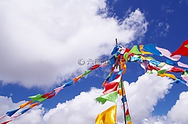 風景,藍天白云,素材