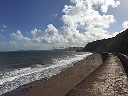 海岸,水,沙