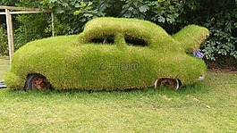 車,草,車輛