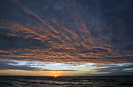 太陽,海灘,海岸