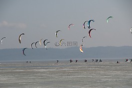 體育,snowkite,風(fēng)箏