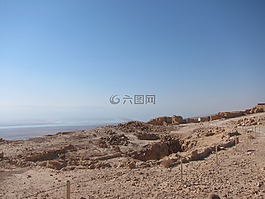 死海,以色列,沙漠