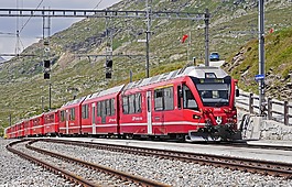 貝爾鐵路,區域列車,傳遞