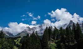 山,瑞士,徒步旅行