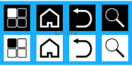 android 系統,按鈕,圖標