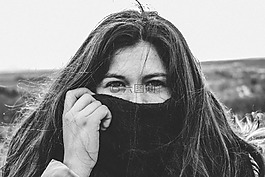 肖像,女子,成人