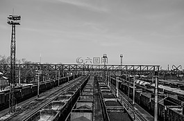 公路列車,貨車,鐵路軌道