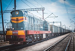 公路列車,貨車,鐵路軌道
