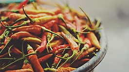 辣椒,胡椒,紅色