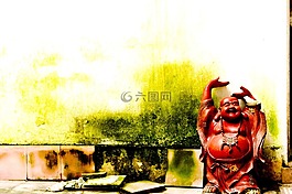 雕像,佛,幸福