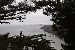 海景,海岸,岸