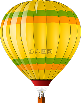 熱氣球,運(yùn)輸,氣球
