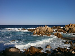 撒丁島,海,地中海
