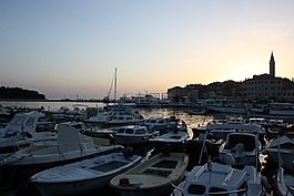 羅維尼,海邊,海