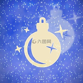 圣誕擺設(shè),明星,天空