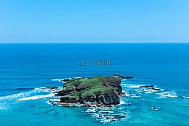 自然,岛,孤独