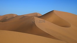 蒙古,沙丘,沙漠景觀
