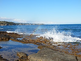 弧,虹膜,海