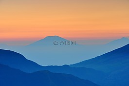 景观,山,丘陵