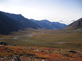 山,谷,景觀