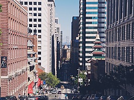 城市,市中心,查看