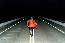 人,男子,運行