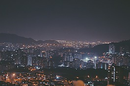 查看,全景圖,城市