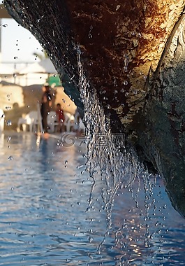 水濺,水流,水射流