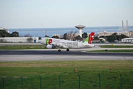 起飛,機場,葡萄牙