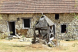 老,ruine,村