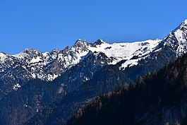 山,山峰,景觀