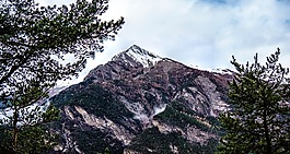 景觀,自然,山